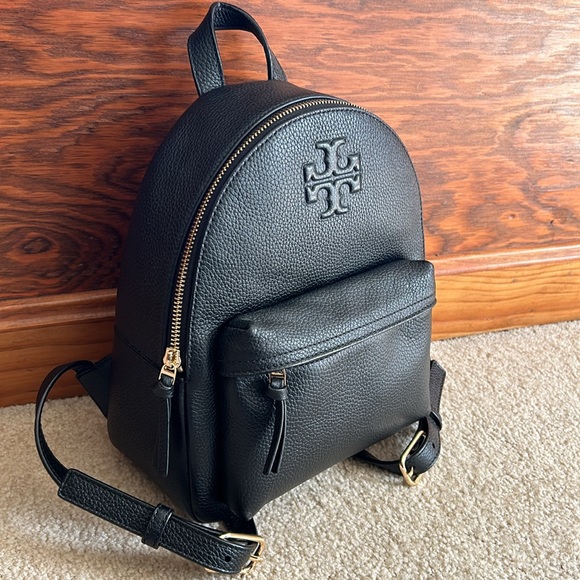 Tory Burch Small Black Leather Backpack main image 4